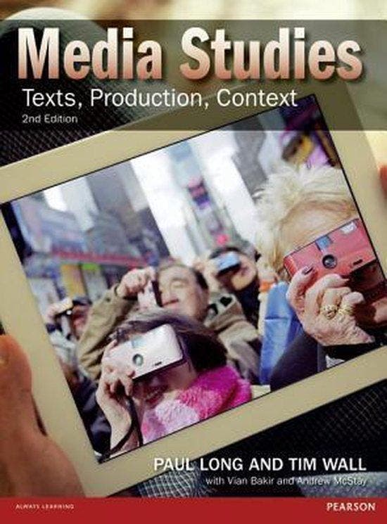 Media Studies:Texts, Production, Context 9781408269510, Boeken, Taal | Engels, Gelezen, Verzenden
