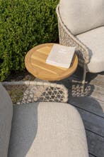 Sardinia low dining tuinstoel latte 4 Seasons Outdoor  set, Ophalen of Verzenden, Nieuw