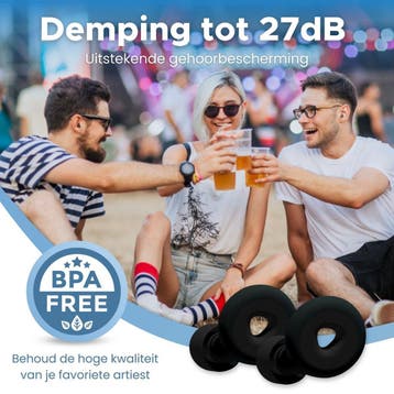 Kitone® Earplugs - Oordoppen - Oordopjes Slapen -, Ophalen of Verzenden, Zo goed als nieuw