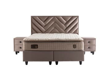 Opberg Boxspring Oslo - diverse maten, Huis en Inrichting, Slaapkamer | Boxsprings, Verzenden, Nieuw, Tweepersoons
