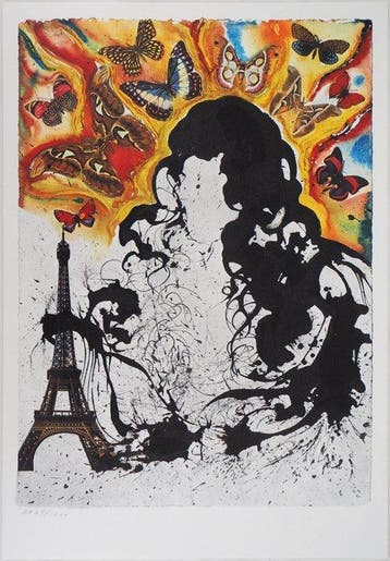 Salvador Dali (1904-1989) - France : Paris (Tour Eiffel)