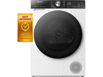 Hisense DH5S102BW - Warmtepompdroger - 10 kg vulgewicht -, Verzenden, Zo goed als nieuw