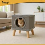 Purlov kattenmand met poten – sisal krabpaal & huis – 38, Ophalen of Verzenden, Nieuw