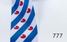 Friese vlag friesland 75 mm per rol 25 meter zijden, Ophalen of Verzenden, Nieuw