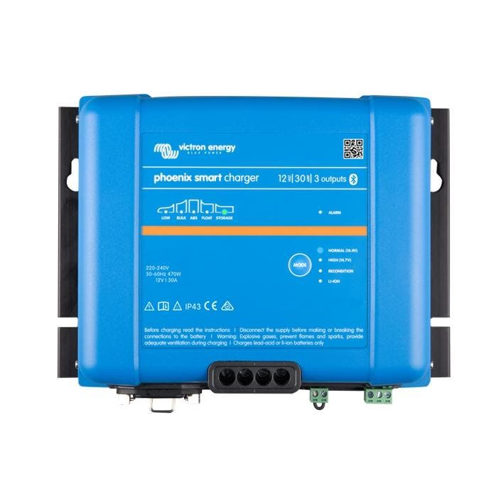Victron Phoenix Smart Acculader IP43 24 Volt 16 Ampere 3 uit, Watersport en Boten, Navigatiemiddelen en Scheepselektronica, Nieuw