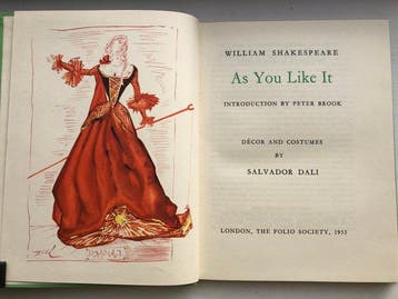 Salvador Dalí / W. Shakespeare - As You Like It - 1959, Antiek en Kunst, Antiek | Boeken en Bijbels