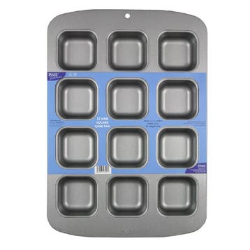 Vierkante bakvormen PME 35 x 26,5 x 3 cm, Verzenden, Nieuw