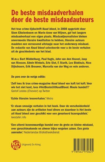 Het beste uit Koud bloed 9789462970625, Verzenden, Gelezen