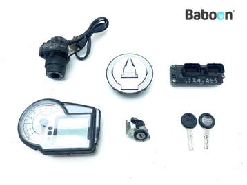 Contactslot Set met Immobiliser Moto Guzzi Stelvio 1200 NTX, Motoren, Verzenden, Gebruikt