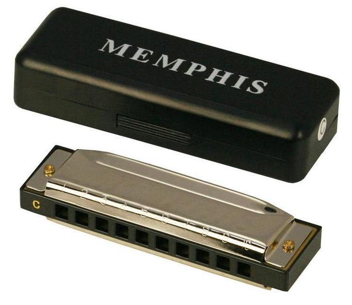 Blues Mondharmonica in C  | Extra Lesboek (NED)  € 2,-, Muziek en Instrumenten, Blaasinstrumenten | Mondharmonica's, Diatonisch