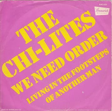 vinyl single 7 inch - The Chi-Lites - We Need Order, Verzenden, Zo goed als nieuw, 7 inch, R&B en Soul