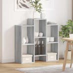 vidaXL Dressoir Grijs Sonoma 90 x 30 x 90 cm, Huis en Inrichting, Kasten | Dressoirs, Verzenden, Nieuw, 50 tot 100 cm, 25 tot 50 cm