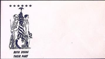 Amerikaanse envelop WWII (lijst optie), Verzenden