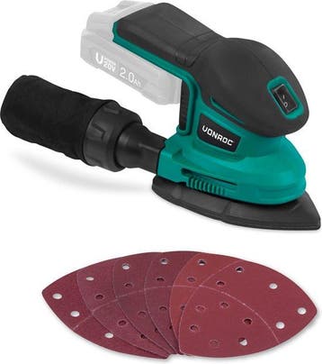 2dekans | VONROC accu multischuurmachine – VPower 20V –, Doe-het-zelf en Verbouw, Gereedschap | Schuurmachines, Ophalen of Verzenden