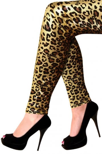 Panter Metallic Legging - L/XL, Kleding | Dames, Verzenden, Nieuw