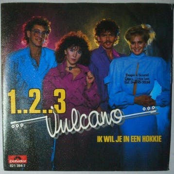Vulcano - 1..2..3 - Single, Cd's en Dvd's, Verzenden, Nieuw in verpakking