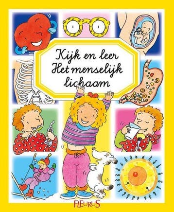 Boek Kijk en leer - Het menselijk lichaam 9789037492675, Verzenden, Zo goed als nieuw