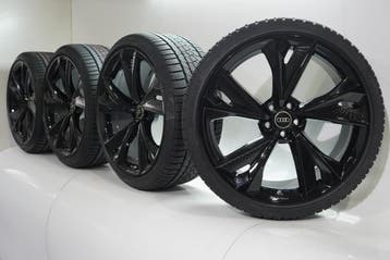 Audi RS6 22 inch velgen Continental Winterbanden Nieuw Origi, Gebruikt, Velg(en), Overige maten, Winterbanden