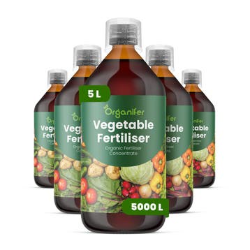 Vloeibare groentemeststof - Set 5x1 liter, Verzenden, Mest