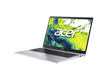 Acer - Aspire Lite Al15-33p-c2vc - 15.6 inch - Silver, Computers en Software, Windows Laptops, Beeldschermdiagonaal (cm/inch)->39.6 cm / 15.6 inch