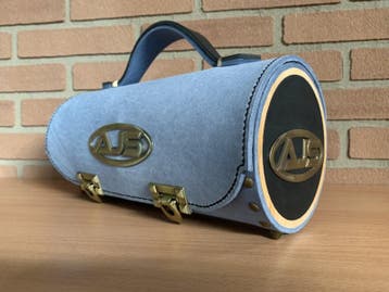 Handtas mid blue round handbag, Ophalen of Verzenden, Nieuw