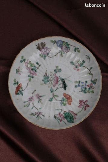 Bord (3) - Keramiek - Tongzhi (1861-1875), Antiek en Kunst