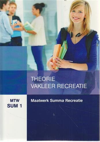 Maatwerk Summa College Theorie vakleer recreat 9789400212206, Verzenden, Zo goed als nieuw