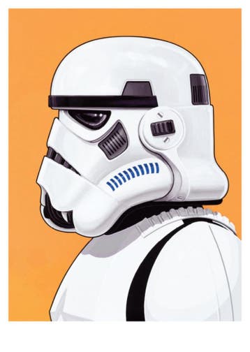 Posters - Poster Star Wars - Stormtrooper portrait, Verzenden, Zo goed als nieuw