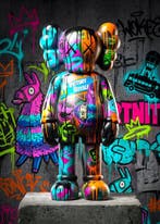 AT9 - [Canvas XL] Kaws : #1 Urban Legend, Nieuw