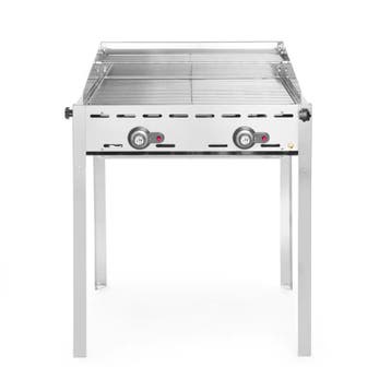 Hendi Green Fire 2 branders incl. 2 RVS GN 1/1 roosters, Verzenden, Nieuw