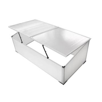 vidaXL Koude bak met 2 deksels 110x55x41 cm, Verzenden, Nieuw