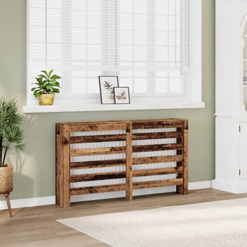 vidaXL Radiatorombouw 149x20x82 cm bewerkt hout oud hout, Verzenden, Nieuw