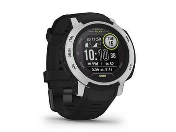 Garmin Instinct 2 Solar Surf editie Bells Beach 45 mm zilver, Verzenden, Zo goed als nieuw, Garmin