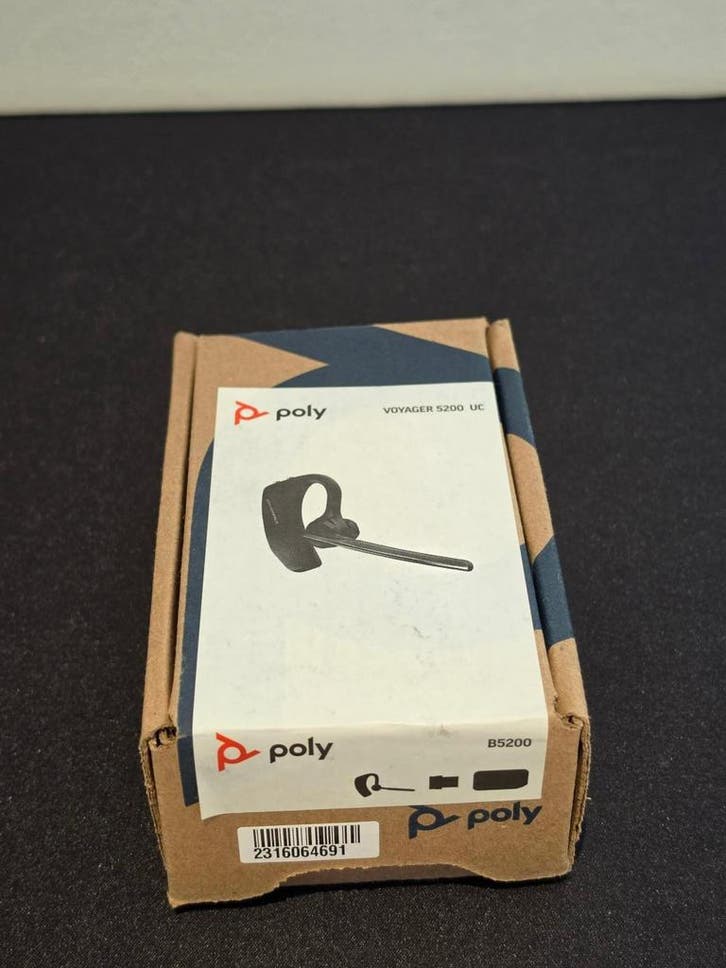 Online veiling: Poly, Voyager 5200 UC, Bluetooth-headset, Computers en Software, Overige Computers en Software