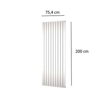 Designradiator Plieger Cavallino Retto Enkel 1666 Watt, Ophalen of Verzenden, Nieuw