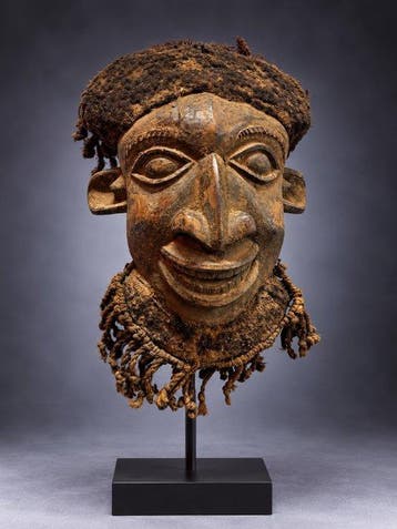 Masker - Bamoun-masker - Bamoun - Kameroen (Zonder, Antiek en Kunst