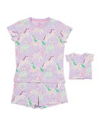 HEMA Kindershortama dieren lila 30% korting ; vanaf 9.49, Verzenden, Nieuw