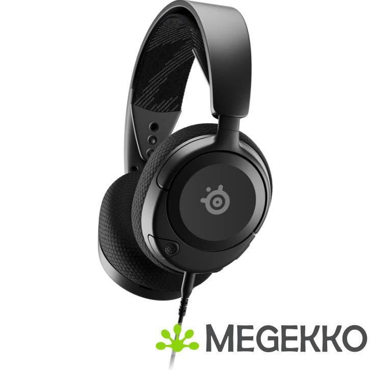 Steelseries Arctis Nova 1 Bedraad Zwart Gaming Headset, Computers en Software, Headsets, Nieuw, Verzenden