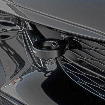 PERRIN 20-25 Toyota Supra Tow Hook Kit (Front) - Black, Ophalen of Verzenden