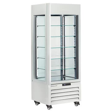 Diamond Gebaksvitrine | 440L | Wit | Geforceerd | 6 Niveaus, Ophalen of Verzenden, Nieuw