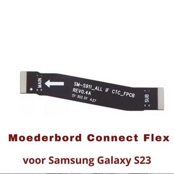 Samsung Galaxy S23 Moederbord Connector Flex Kabel, Verzenden, Nieuw