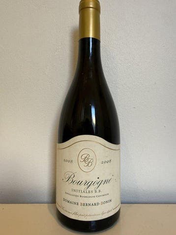 2008 Domaine Bernard-Bonin, nitiales B.B. - Bourgogne - 1, Nieuw