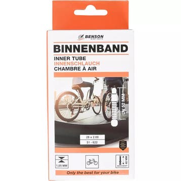 Benson Binnenband 700x 19/23C - flexibel butylrubber - Fr..., Ophalen of Verzenden, Nieuw, Band