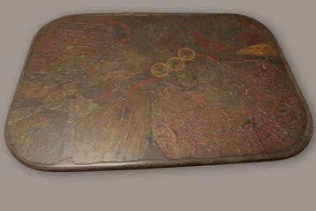 Marcus Kingma - Tafel - Graniet, Leisteen, messing, klinker
