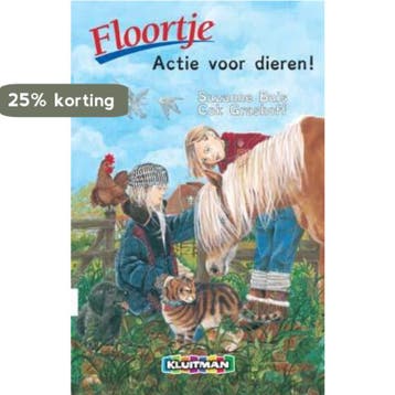 Actie voor dieren! / Floortje - Cok Grashoff 9789020694642, Verzenden, Zo goed als nieuw, Cok Grashoff