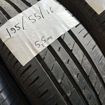 2 x Kingboss 195-55-16 Zomerbanden 5,5mm, Auto-onderdelen, Gebruikt, 16 inch, Ophalen of Verzenden, Band(en)