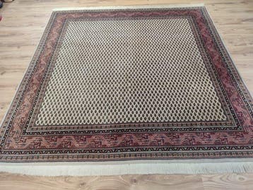 Sarough Mir - Vloerkleed - 2 m - 2 m - Creme Royal Design, Nieuw
