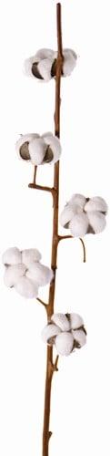 Katoen tak cotton spray premium quality kunstbloem 5 bloemen, Ophalen of Verzenden, Nieuw