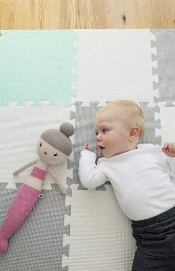 Zachte vloertegels (30 x 30 x 1,2 cm) in 25 leuke kleuren, Kinderen en Baby's, Ophalen of Verzenden, Nieuw, Speelkleed