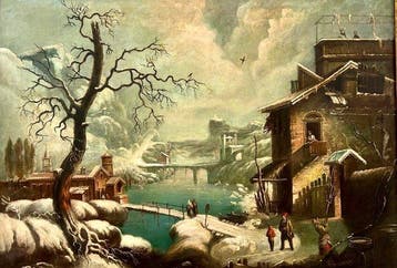 Scuola dell’Italia settentrionale (XVII-XVIII) - Paesaggio